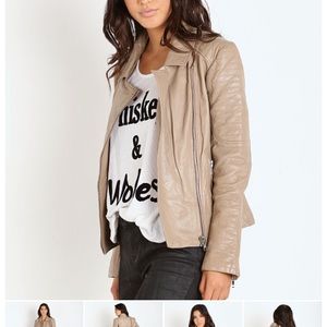 BB Dakota Benton Leather Jacket Churro